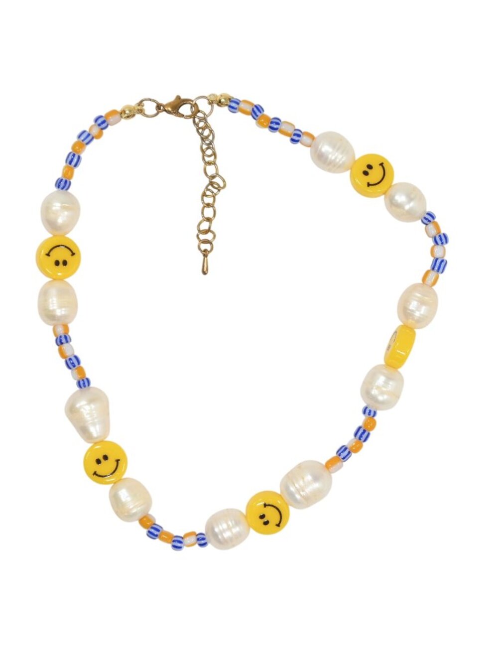 Petit Moments Victoria Smiley Bead Cultured Pearl Necklace
